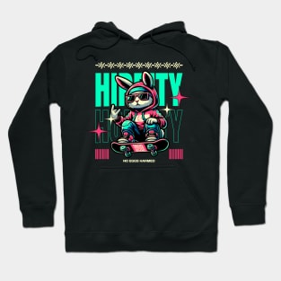 Hip-Hop Hoppity - Skater Bunny Easter Hoodie